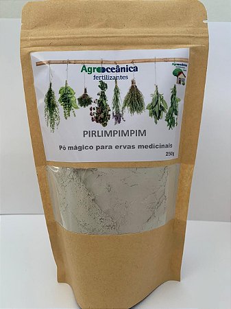 Adubo natural foliar de Rochas - Pirlimpimpim Ervas medicinais  250 gramas