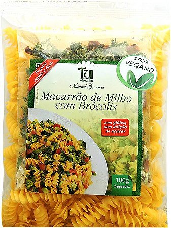 Macarrão de Milho com Brócolis Tui Alimentos 180g