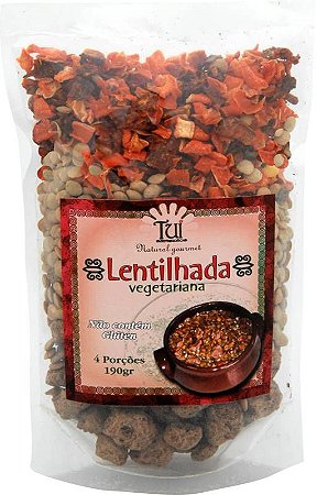 Lentilhada Vegana Tui Alimentos 190g