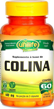 Colina Unilife 60 cápsulas de 800mg