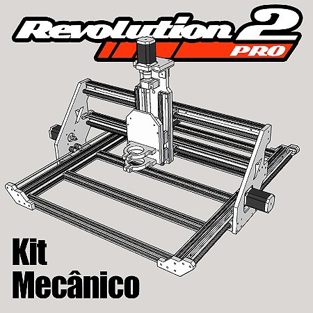 Revolution 2 PRO - KIT MECÂNICO - Área util 650x650mm
