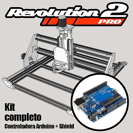 Revolution 2 PRO - KIT COMPLETO com ARDUINO