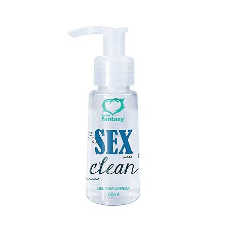 Gel Higienizador para Brinquedos Eróticos SexClean - 60ml