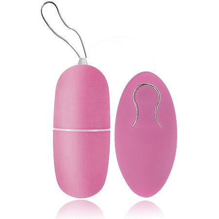 Vibrador Bullet Luxor 10 velocidades Aveludado sem fio - Rosa