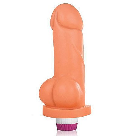 Pênis Vader com escroto e Vibrador- 20x5 cm