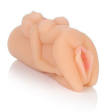 Masturbador Masculino - Cyberskin - Mini Mulher com Vagina - Coquettish