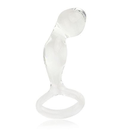 Plug Anal de Vidro com Alça - G-Spot - Lovetoy