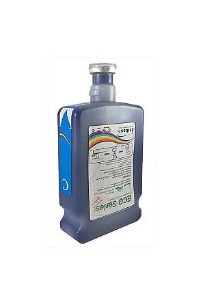 Tinta Eco Solvente Nova Eco Jetbest 500ml Cyan - Azul