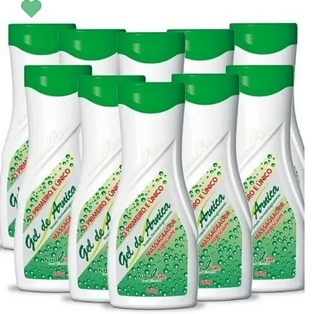 Gel De Arnica Natulife 10 Un Massageador Torcicolo Contusões