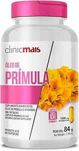 Óleo De Prímula 1000mg Clinicmais 60 Cápsulas