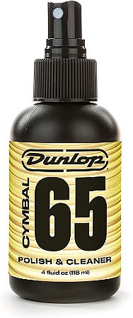 Limpador Dunlop 65 pratos Spray polidor Cymbal 6434 USA