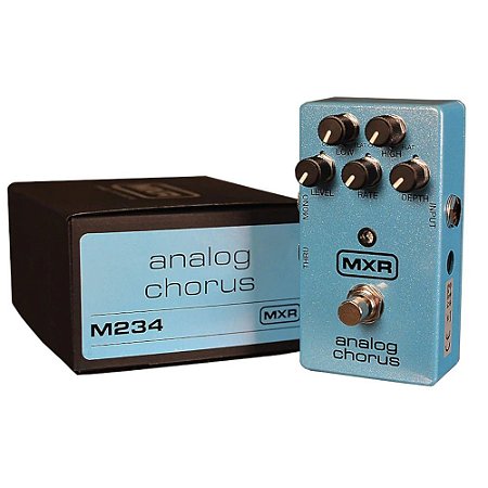 Pedal MXR ANALOG CHORUS M234 Dunlop para guitarra