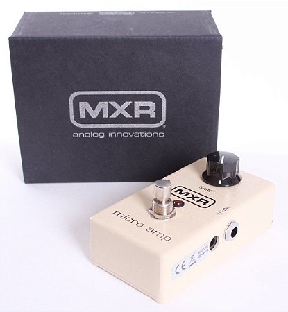 Pedal MXR M133 Micro amp Dunlop Boost