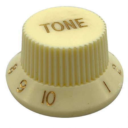 Knob Plástico Tone Guitarra Strato PST-T Mint Bege Claro