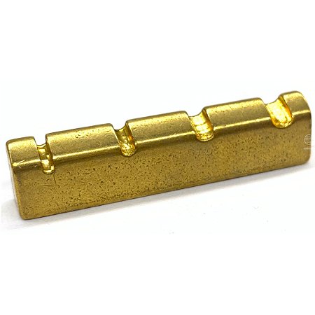 Nut pestana metal dourado para Baixo 4 cordas 38 mm
