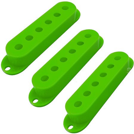 Kit 3 Capa Captador Single STRATO G352 Verde