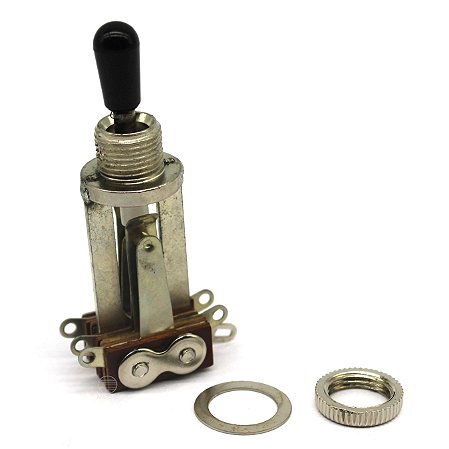 Chave 3 Posições Longa guitarra acustica LTG5 niquel + preto