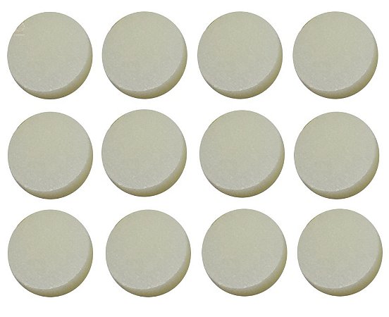 12 Marcação posição redondo escala guitarra inlay branco dot