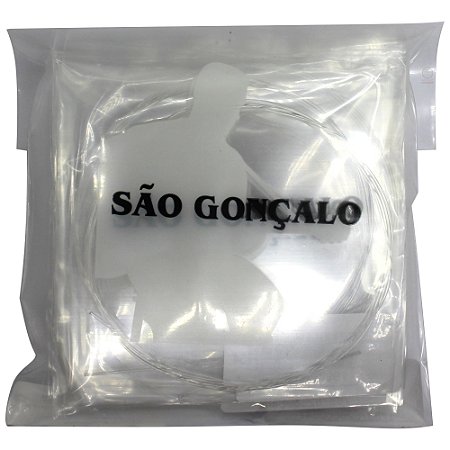 12 Corda avulsa violão nylon MI mizinha cristal São Gonçalo - Music