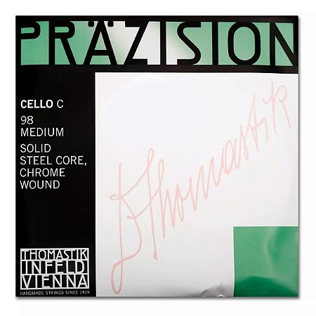 Corda DÓ Avulsa Cello Thomastik Prazision Precision 98