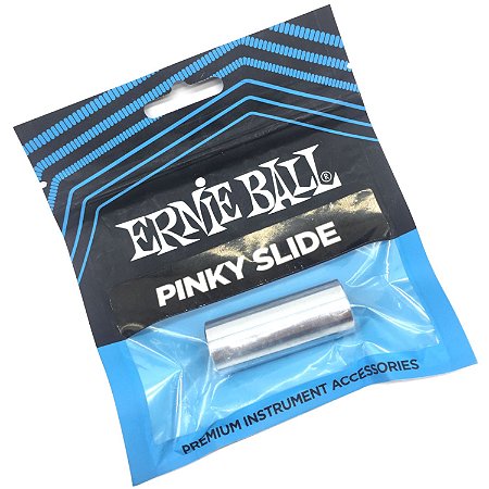 Slide Ernie Ball Latão cromado Pequeno P4234 guitarra USA