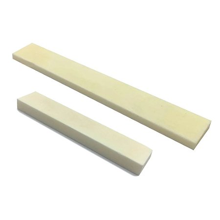 KIT rastilho 3,2x12x90 Nut 6x12x60 peça bruta osso violão