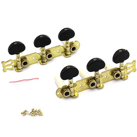 Tarraxa Violão Classico Nylon Pino Grosso 35G180 BB Dourado