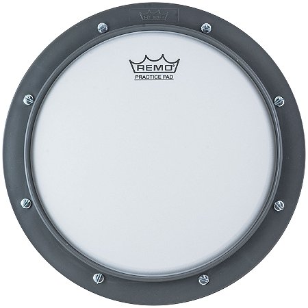 Pad Estudo Remo 6" CINZA com Pele Ambassador Porosa