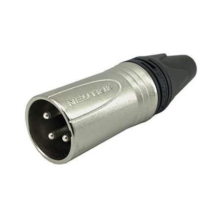 Conector NEUTRIK XLR Macho de Linha NC3 MXX