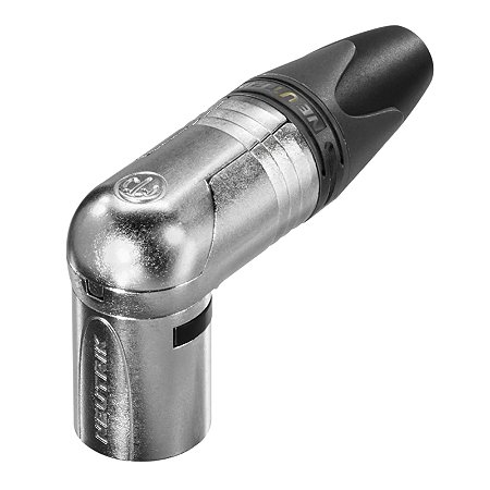 Conector Neutrik Xlr Macho em L Angulado Nc3mrx 3 Polos
