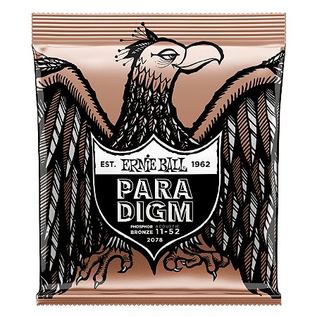 Encordoamento Ernie Ball violão aço 011 PARADIGM P02078