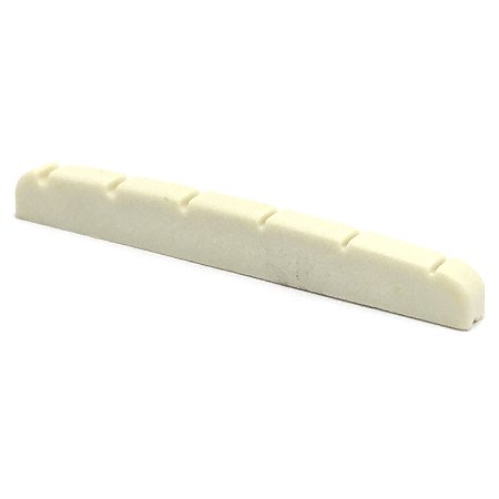 Nut pestana grafite para guitarra 42mm BRANCO