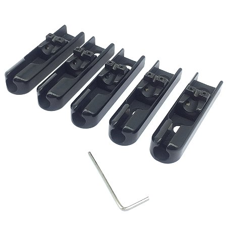 Ponte SET monorail baixo 5 cordas Preto 1561 - Made Korea