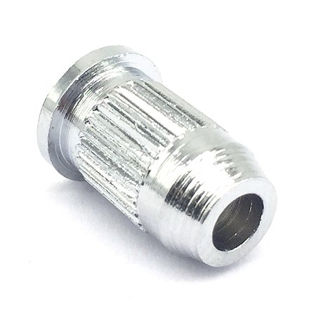 Ferrule Bucha guitarra passa corda Cromado Nova MOD2