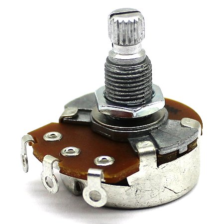 Potenciômetro A500K Logaritimo VL2418H eixo longo guitarra