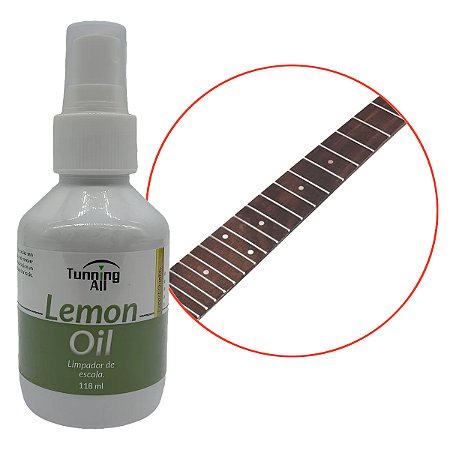 Limpador escalas guitarra Polidor geral LEMON OIL Tunning All