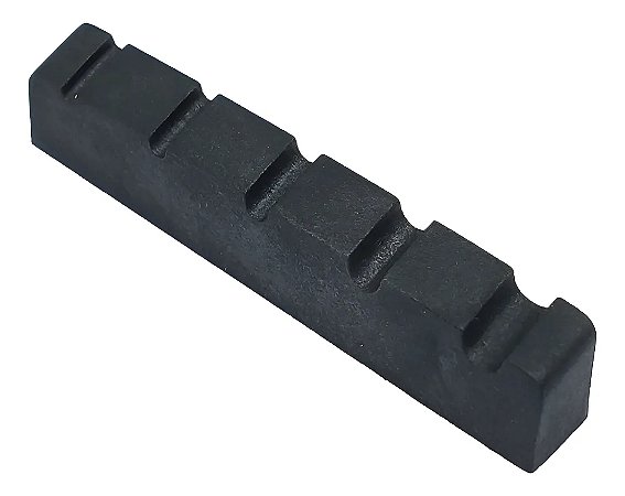 Nut pestana Grafite preto p BAIXO 5 CORDAS 45mm Dolphin