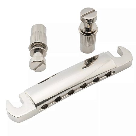 Ponte MXP cordal guitarra Cromado Stop tailpiece STAIL01CR