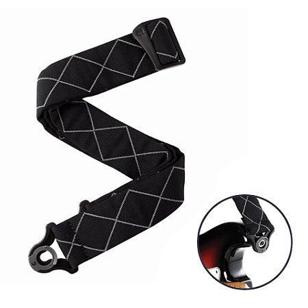 Correia Guitarra AUTO LOCK Daddario 50BAL02 Diamonds