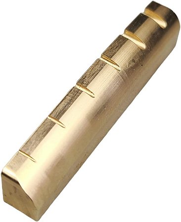Nut pestana DOLPHIN metal dourada 43mm para guitarra strato
