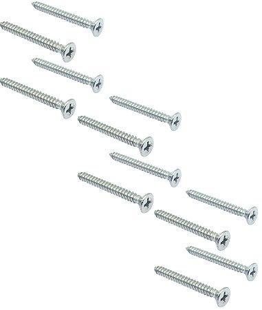 12 parafuso INOX neck plate guitarra juncao 4,2 X 38mm MXP