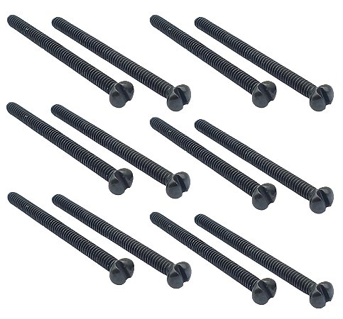 12 Parafuso Preto Captador HUMBUCKER GUIT 2,3X 33mm MXP