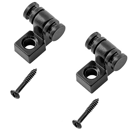 2 Rebaixa corda ROLLER Preto para guitarra Dolphin +PARAFUSO