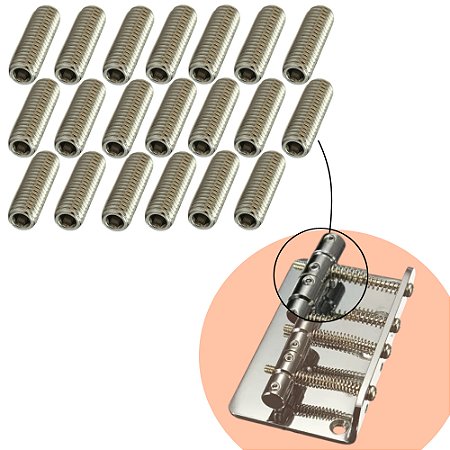 20 Parafuso INOX altura corda Saddle carrinho BAIXO 12mm MXP