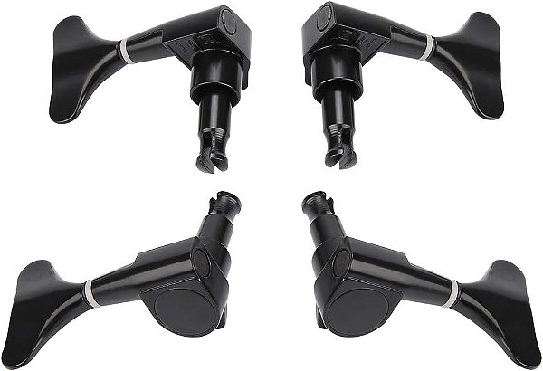 Jg Tarraxa baixo 4 cordas 2x2 preto Blindada