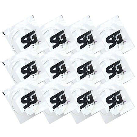 KIT 12 corda avulsa nota Si 011 para guitarra