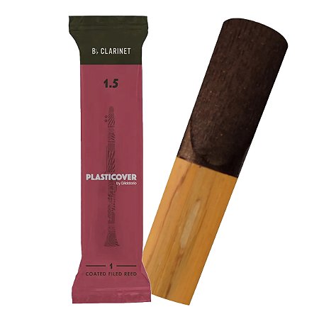 Palheta Plasticover Clarinete Numero 1,5 RRPBCL150 unidade