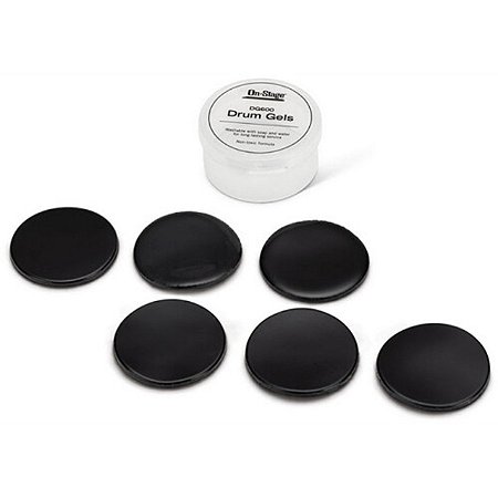 KIT Com 6 Abafador GEL DG600 ON STAGE De Bateria