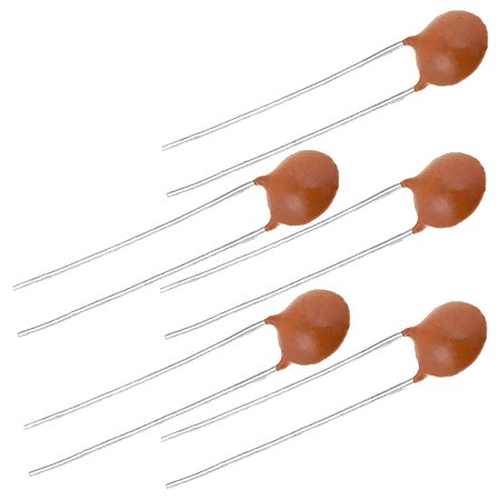 KIT 5 Capacitor ceramico disco Guitarra .001uF 50v