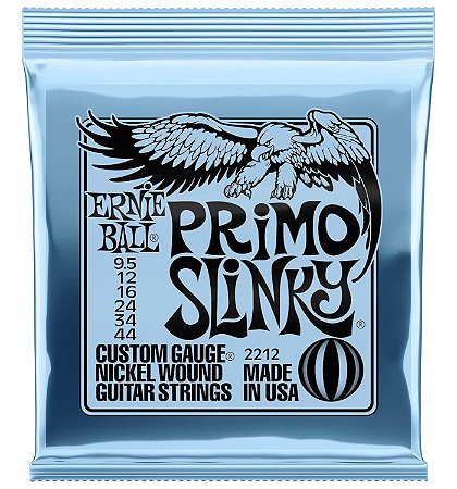 Encordoamento Ernie Ball Guitarra 9,5 P02212 PRIMO SLINK